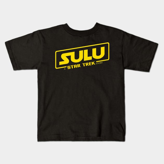 Sulu - A ST Story Kids T-Shirt by RetroZest